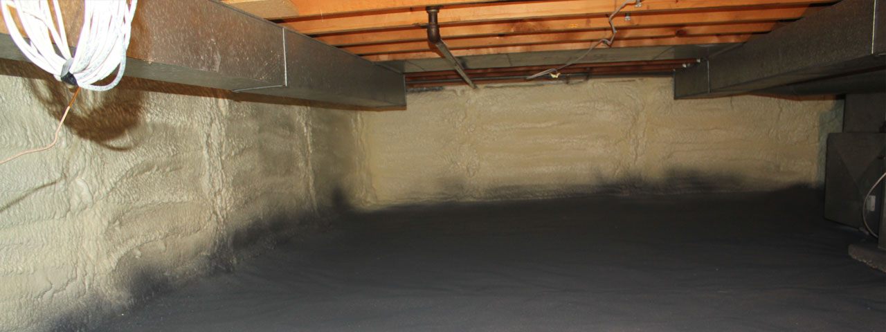British Columbia spray foam insulation for crawl spaces